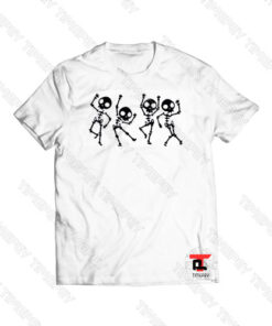 Skeleton Halloween Dance Viral Fashion T Shirt