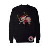Sloth Santa reindeer Christmas