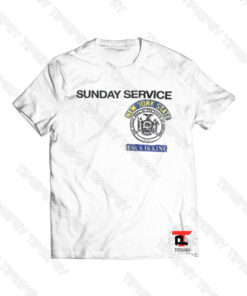 Sunday Service NYC Jesus is King Viral Fashion T Shirt