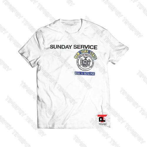 Sunday Service NYC Jesus is King Viral Fashion T Shirt