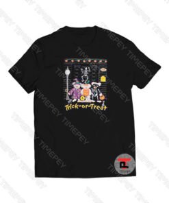 Trick Or Treat Halloween Bear Skeleton Viral Fashion T Shirt