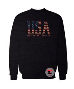 Usa Love It Or Leave It Viral Fashion Sweatshirt