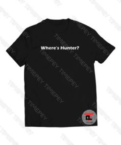 Where’s Hunter Logo Viral Fashion T Shirt