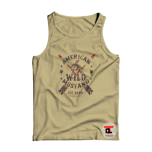 American Wild Mustang Viral Fashion Tank Top
