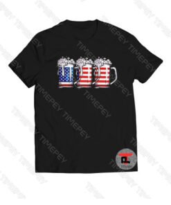 Beer America Flag Viral Fashion T Shirt