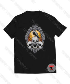 Bird In Head Skull Viral Fashion T Shirt