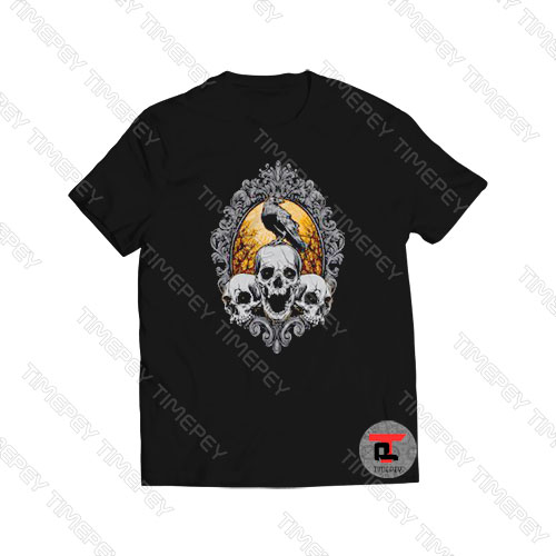 Bird In Head Skull Viral Fashion T Shirt