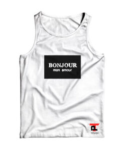 Bonjour Mon Amour Viral Fashion Tank Top