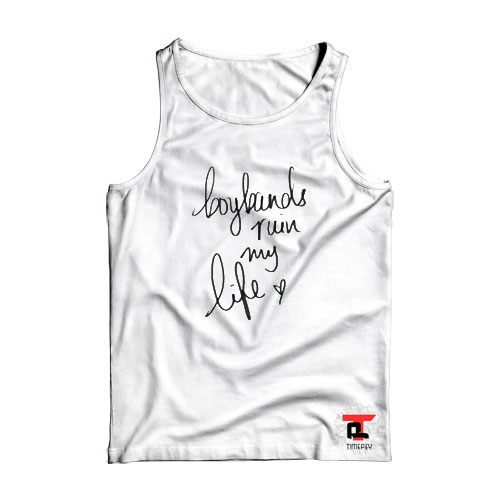 Boy Bands Ruined My Life Viral Fashion Tank Top