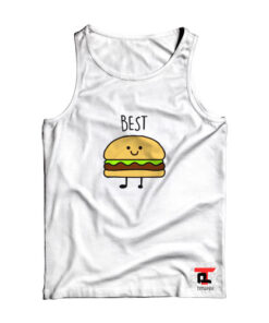Burger French Fries BFF Best Friend Viral Fashion Tank Top