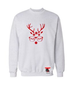 Christmas Deer Printed Viral Fashion Sweatshirt