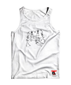 Dancing Skeleton Viral Fashion Tank Top