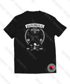 Death Smiles At Everyone Veteran Viral Fashion T Shirt