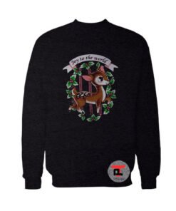 Deer Joy to the world Viral Fashion Sweatshirt
