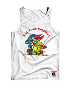 Eat Your Veggies Mushroom Viral Fashion Tank Top