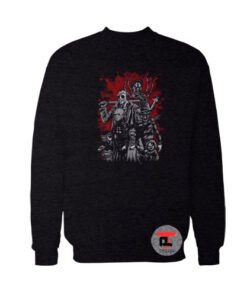 Horror Squad Parody Viral Fashion Sweatshirt