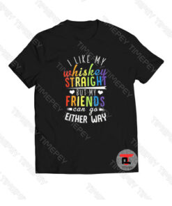 I Like My Whiskey Straight Viral Fashion T Shirt