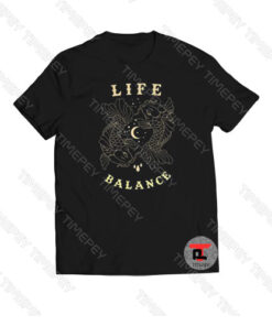 Koi Fish Life Balance Draw Viral Fashion T Shirt