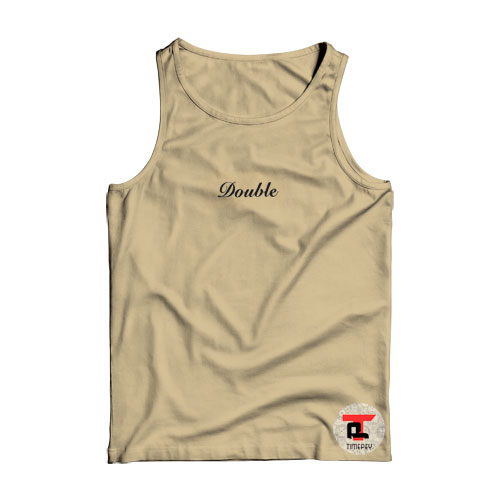 Letter Double Viral Fashion Tank Top