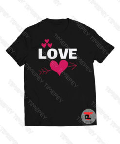 Love Heart Arrow Viral Fashion T Shirt