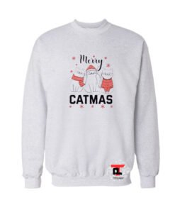 Merry Catmas Viral Fashion Sweatshirt