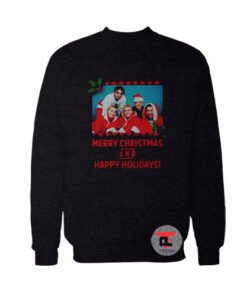 Merry Christmas and Happy Holidays Viral Fashion Sweatshirt