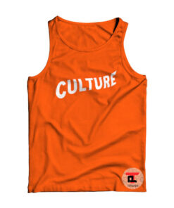 Migos Culture Orange Viral Fashion Tank Top
