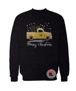 Minnesota Vikings pickup truck Merry Christmas Viral Fashion Sweatshirt
