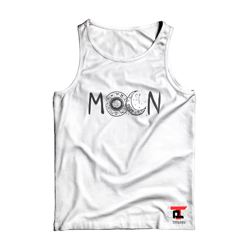 Moon Print Viral Fashion Tank Top