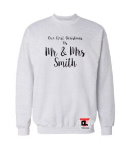 Mr And Mrs Smith Christmas Viral Fashion Sweatshirt