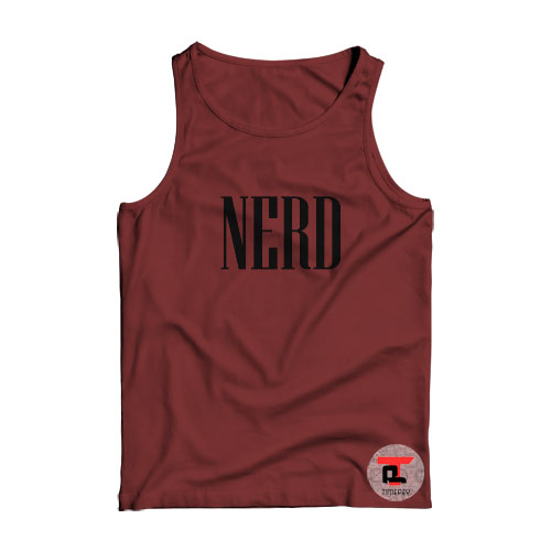 NERD Maroon Viral Fashion Tank Top