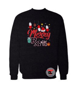 Pharmacist Merry RX mas Christmas Viral Fashion Sweatshirt
