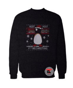 Pingu Noot Noot fucking Christmas Viral Fashion Sweatshirt