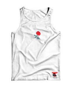 Rose Floral Printed Viral Fashion Tank Top