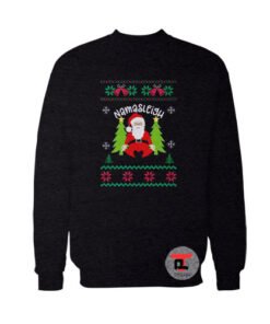 Santa Yoga Christmas Namasleigh Viral Fashion Sweatshirt