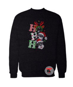 Schnauzer Merry Christmas Ho Ho Ho Viral Fashion Sweatshirt