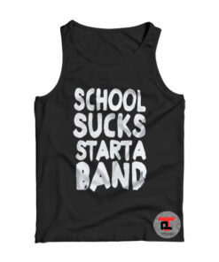 School Sucks Starta Band Viral Fashion Tank Top