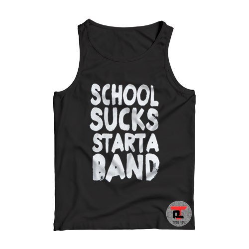 School Sucks Starta Band Viral Fashion Tank Top