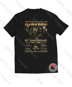 Scorpions 55th Anniversary Viral Fashion T Shirt