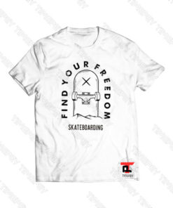 Skateboarding Find Your Freedom Viral Fashion T Shirt