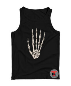 Skeleton Hand Viral Fashion Tank Top