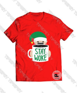 Stay Woke Elf Christmas Viral Fashion T Shirt