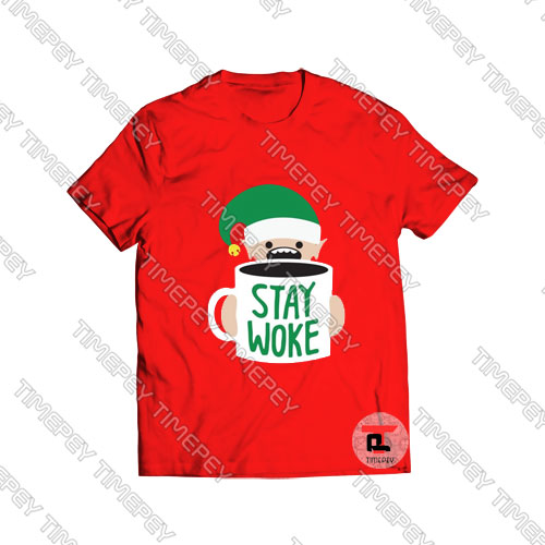 Stay Woke Elf Christmas Viral Fashion T Shirt