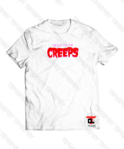 The Creeps Title Card Horror 80’s Viral Fashion T Shirt