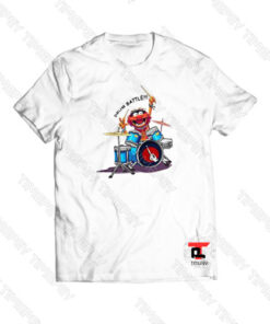 The Muppets Drummer Drum Battle Viral Fashion T Shirt