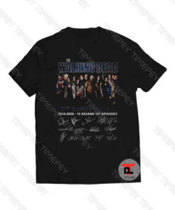 The Walking Dead 10th Anniversary Viral Fashion T Shirt