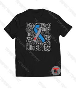 Typography Type 1 Diabetes Viral Fashion T Shirt
