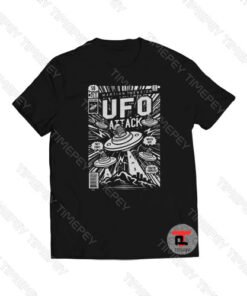 Ufo Attack Draw Viral Fashion T Shirt