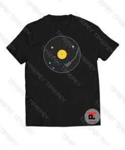Vinyl Solar System Viral Fashion T Shirt