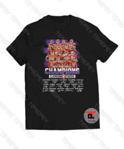 ACC football champions Clemson Tigers signatures Viral Fashion T Shirt